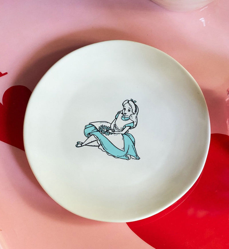 Anna + Nina Alice In Wonderland Dessert Plate