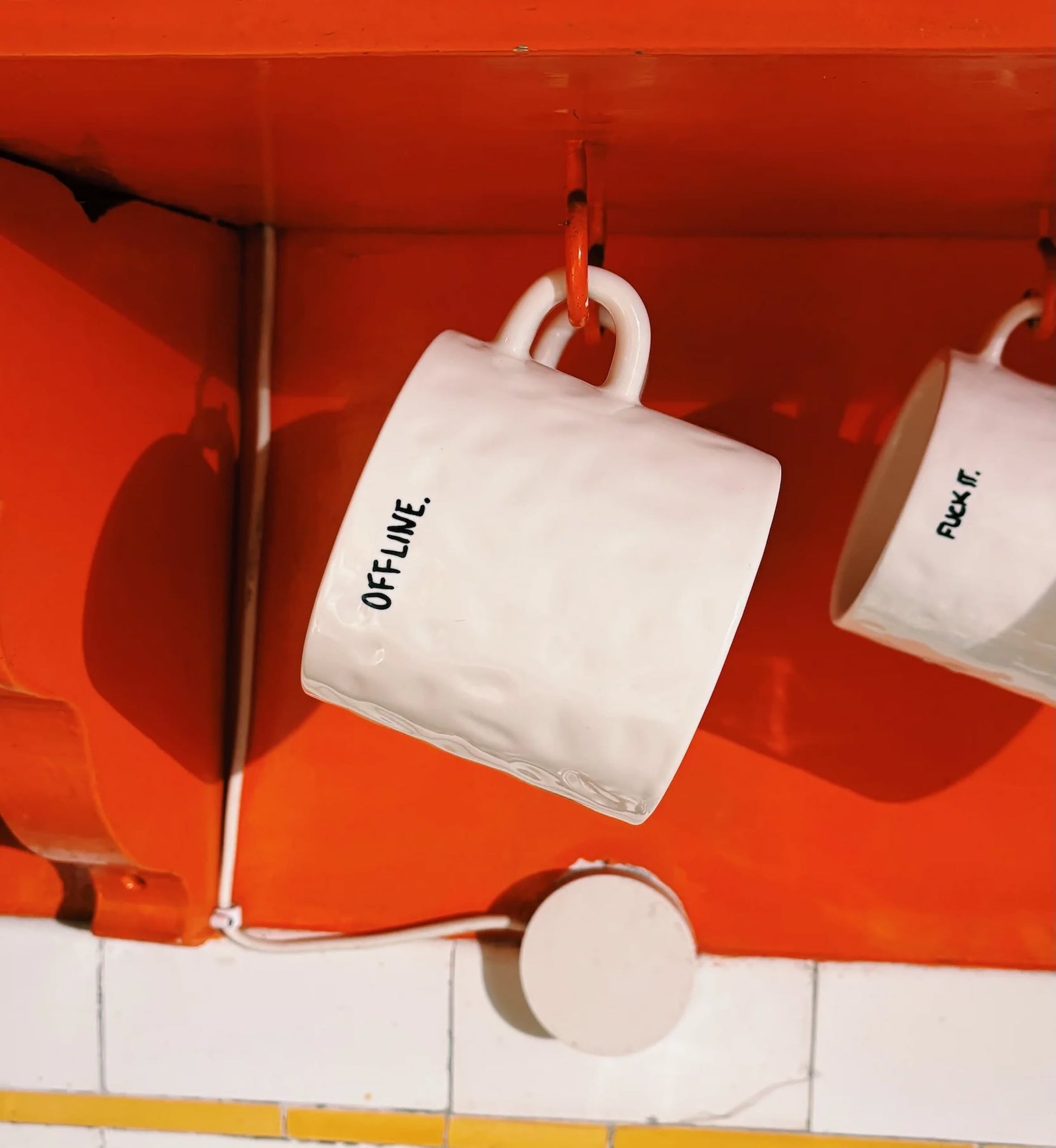 Anna + Nina All About Balance Mug Set of 2 Multicolour