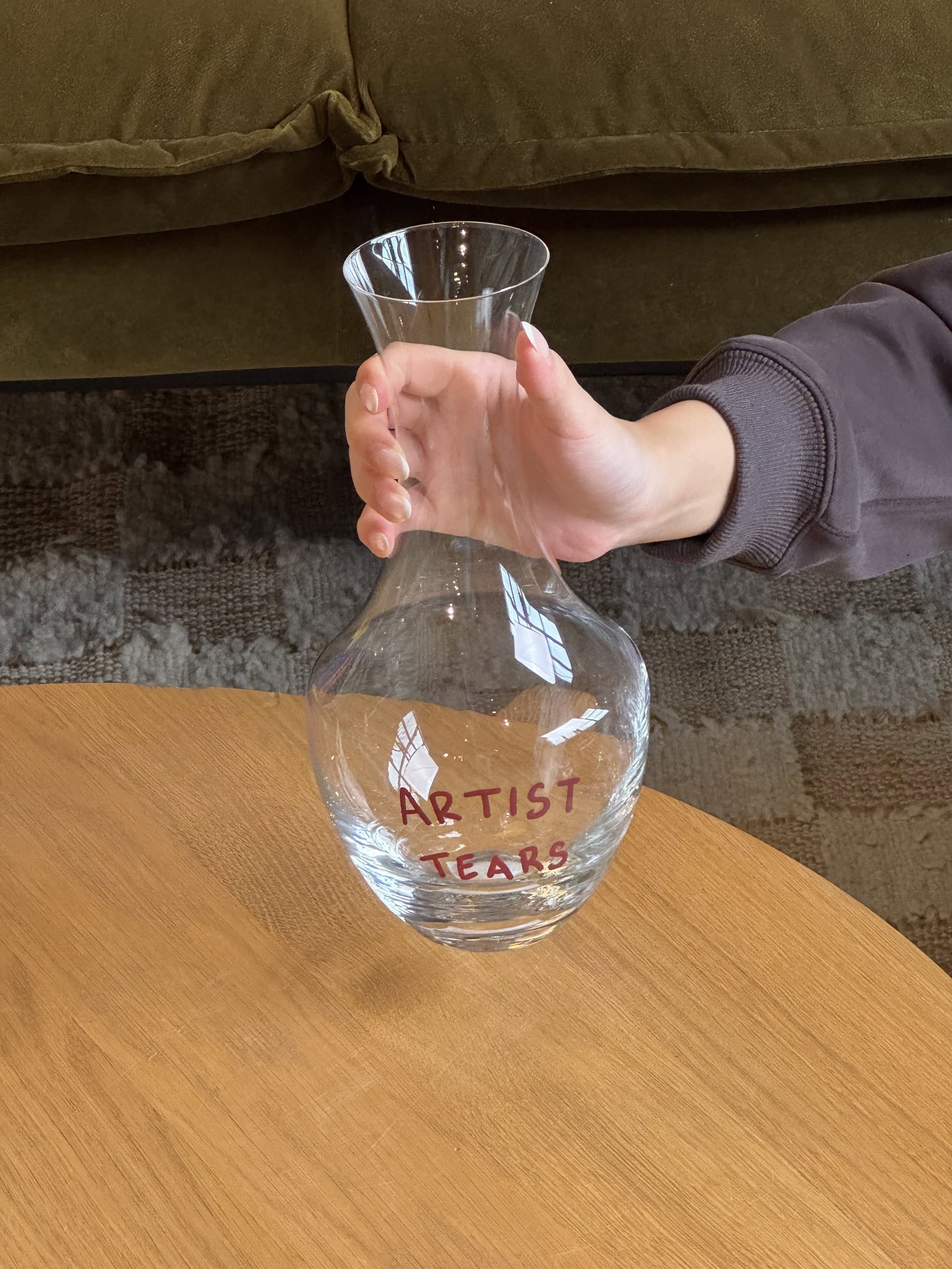 Anna + Nina Artist Tears Carafe