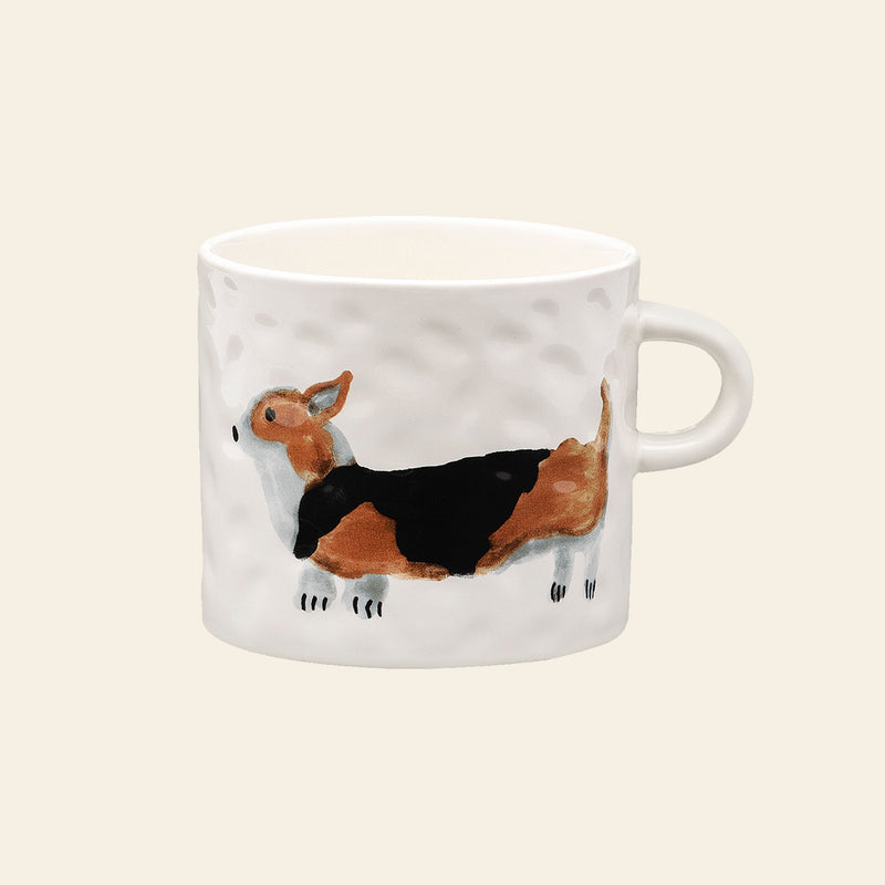 Anna + Nina Corgi Mug