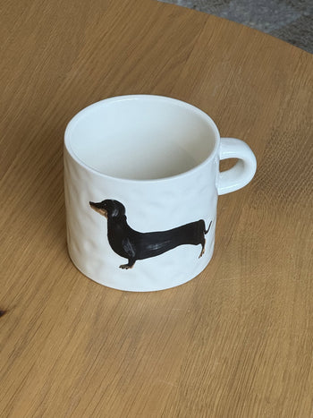 Anna + Nina Dachshund Mug