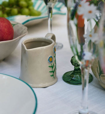 Anna + Nina Daisy Dew Milk Jug