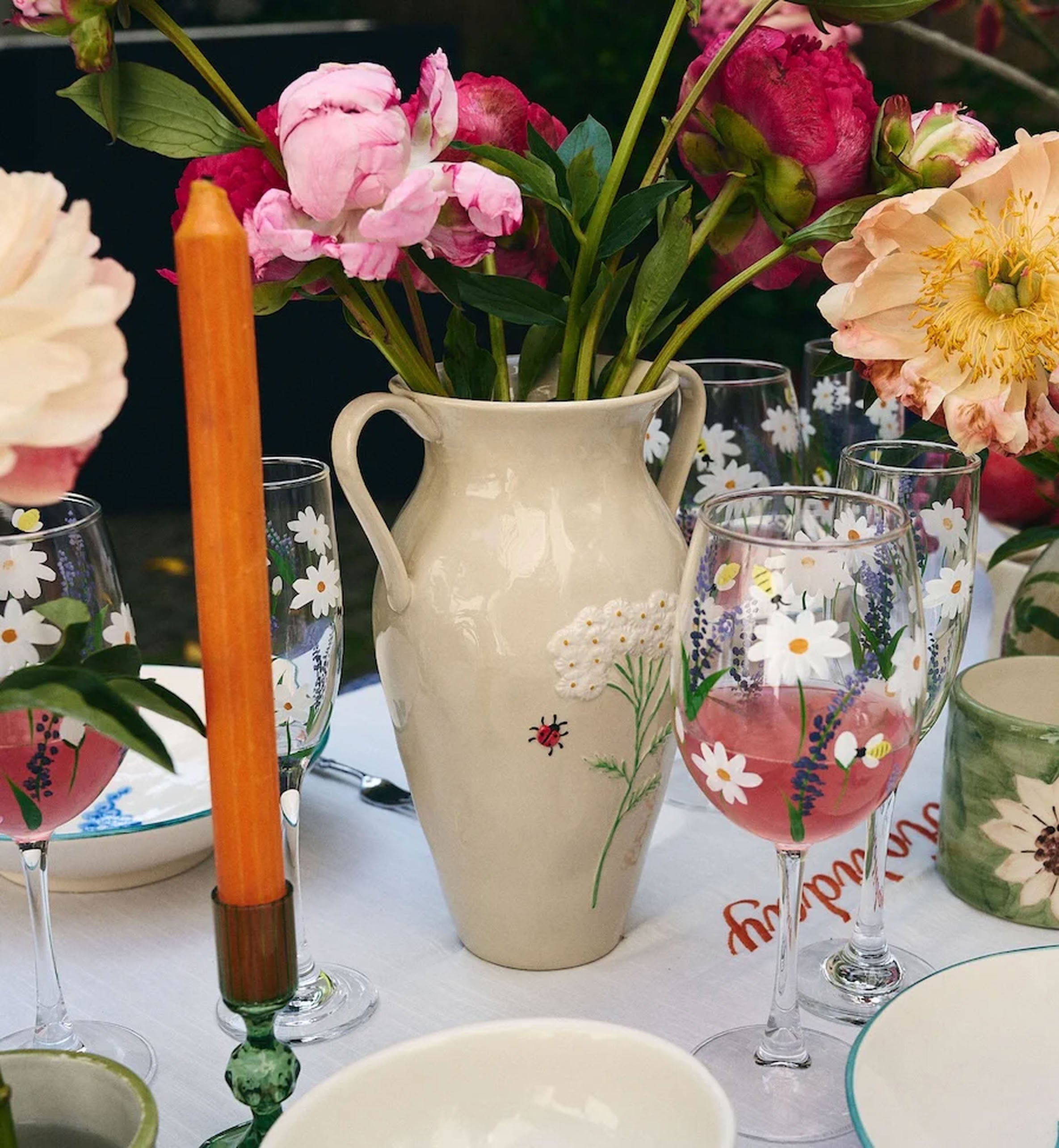 Anna + Nina Golden Dawn Vase