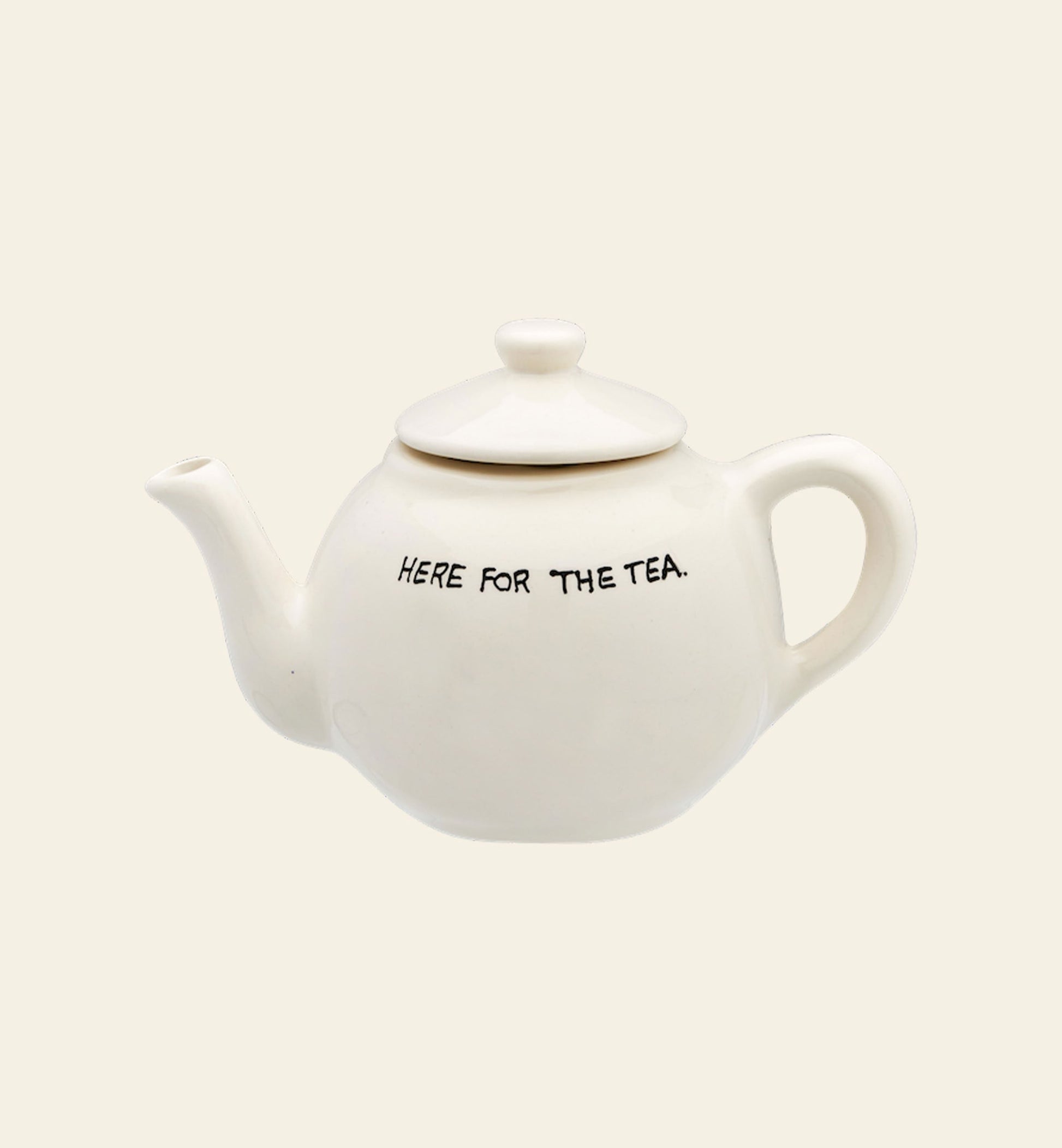 Anna + Nina Here for the Teapot White