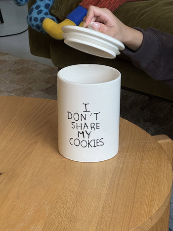 Anna + Nina I Don't Share Cookie Jar