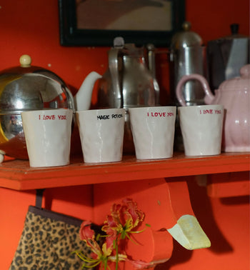 Anna + Nina I Love You Coffee Cup