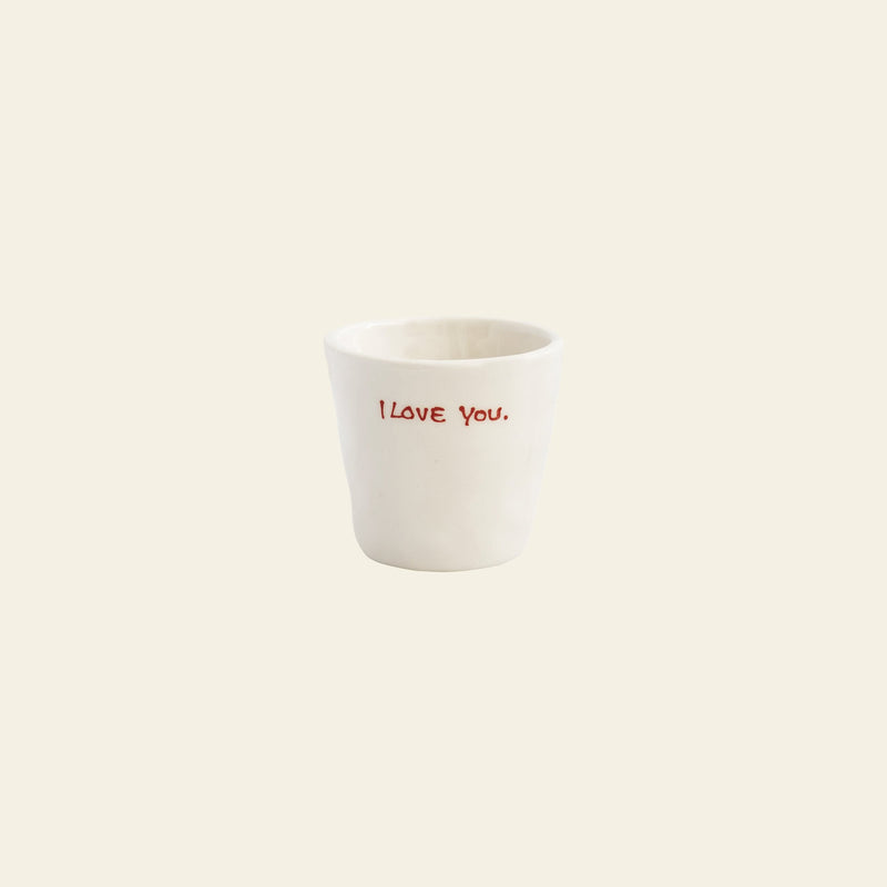 Anna + Nina 我爱你浓缩咖啡杯