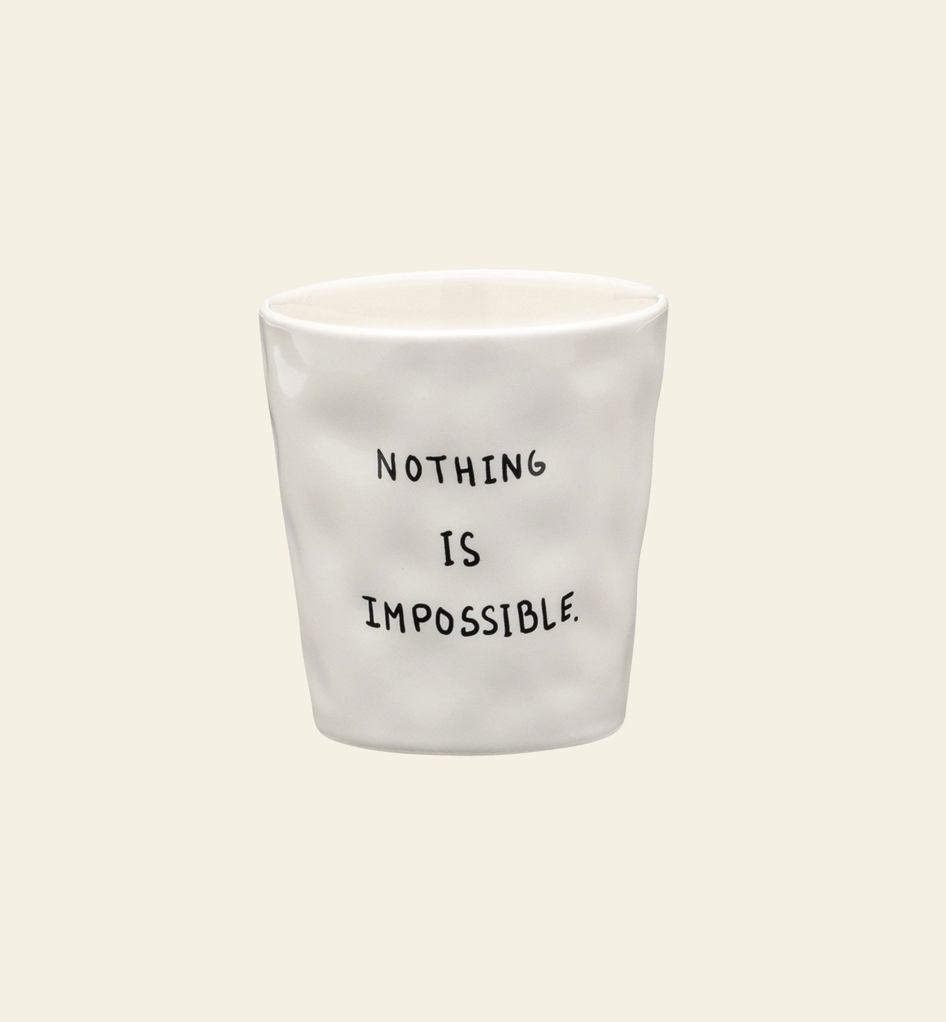 Anna + Nina Nothing Is Impossible Coffee Cup