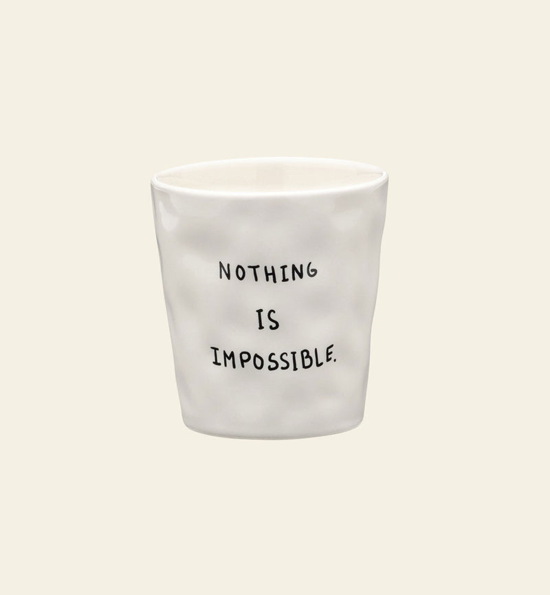 Anna + Nina Nothing Is Impossible Coffee Cup