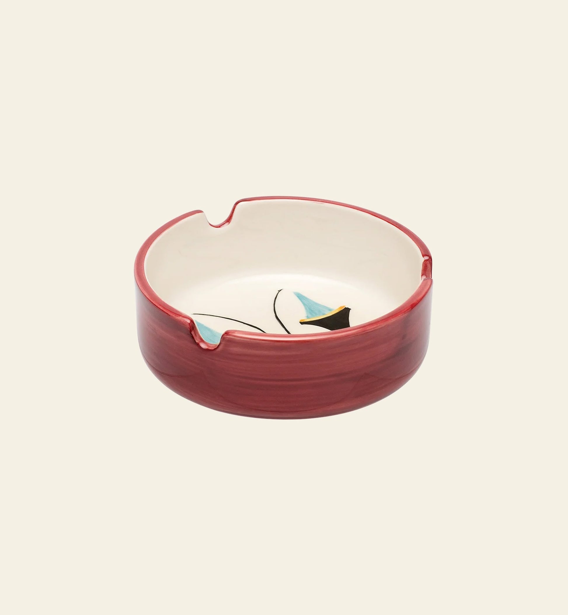 Anna + Nina Pierrot Ashtray Multicolour