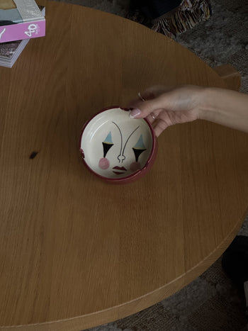 Anna + Nina Pierrot Ashtray Multicolour