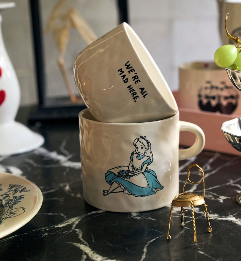 Anna + Nina We're All Mad Here Cappuccino Mug