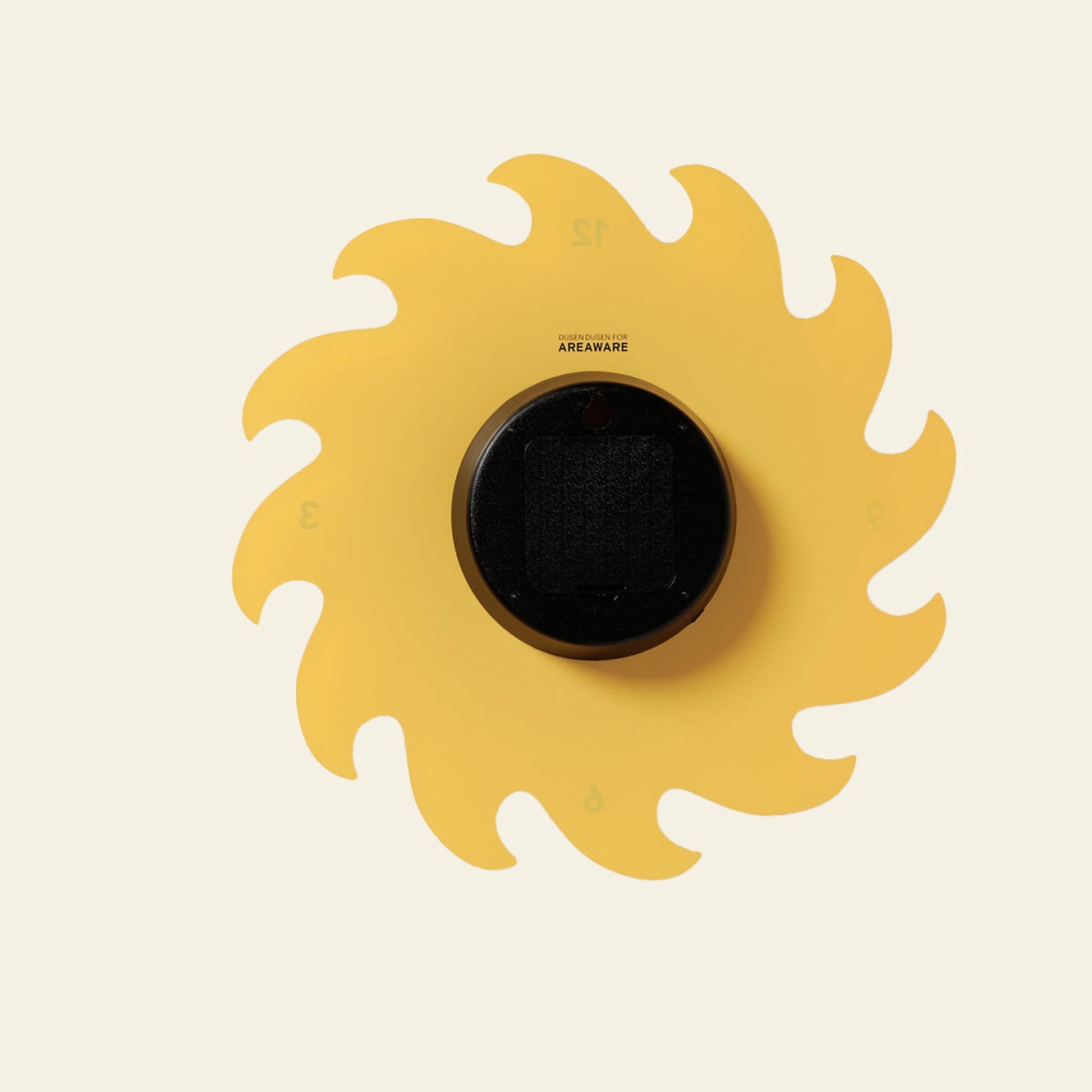 Areaware Everybody Clock Yellow/Green/Purple