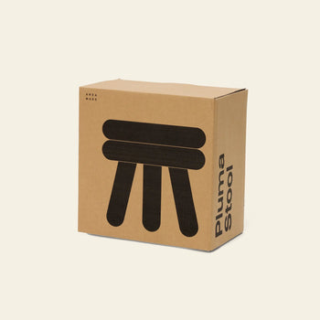 Areaware Pluma Stool Short Blue