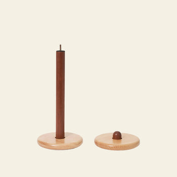 Areaware Spool Paper Towel Holder Natural