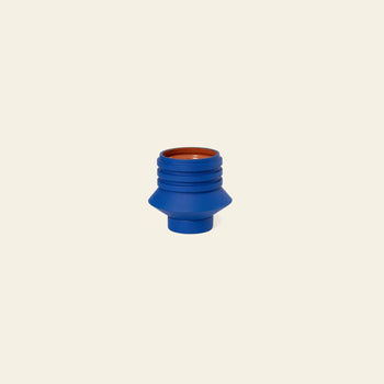 Areaware Strata Plant Vessel Blue