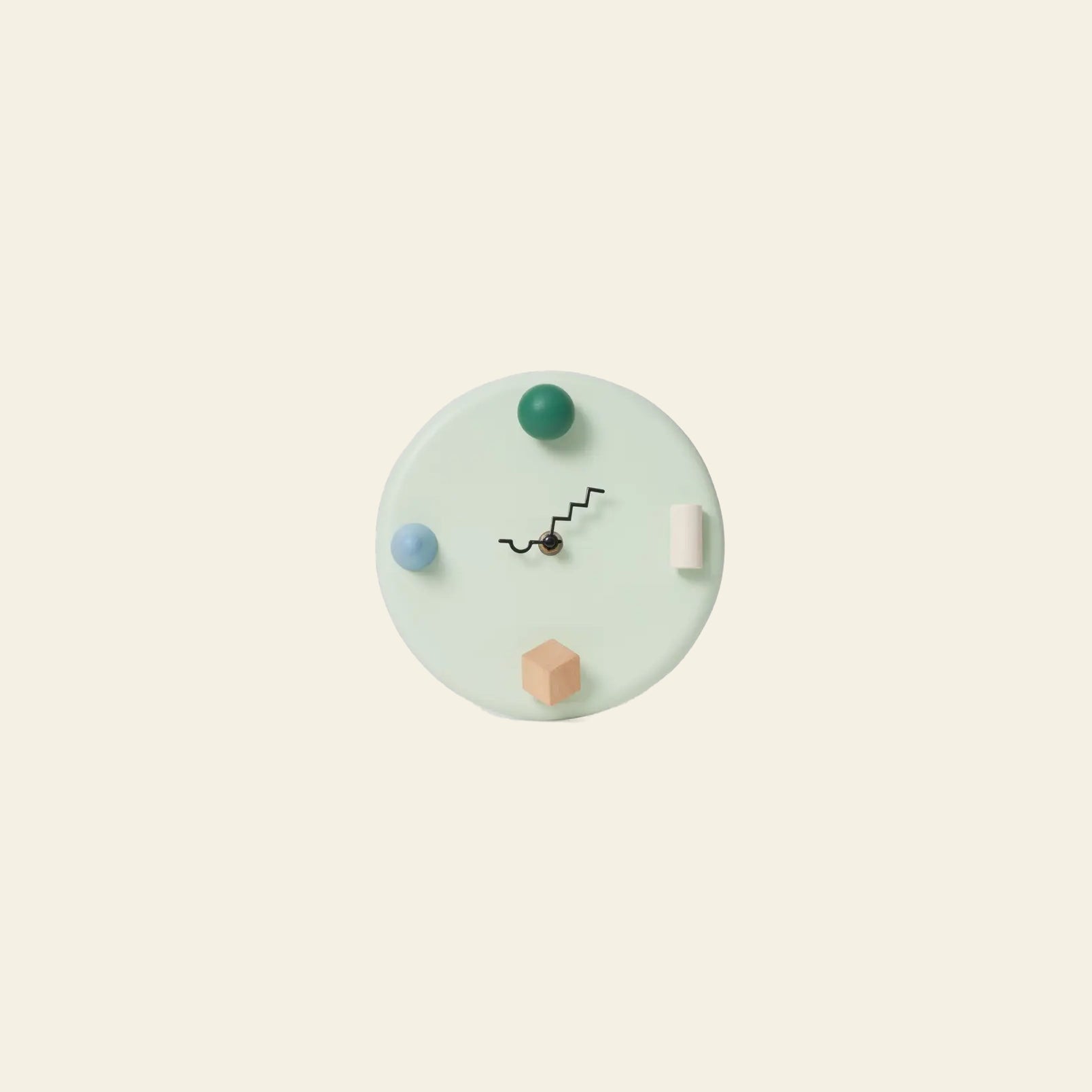 Areaware Wall Clock Mint