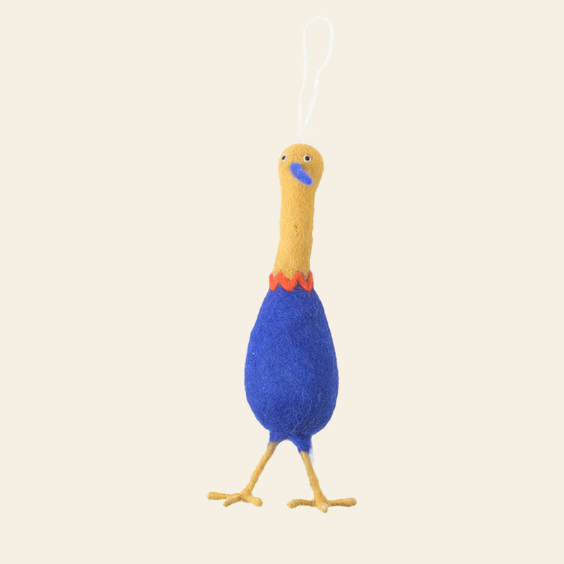 Aveva Design Funky Birds L - Electric Blue