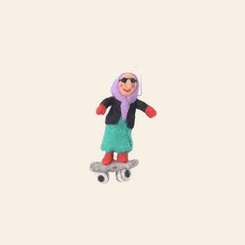 Aveva Design Little Hangings Skater Witch