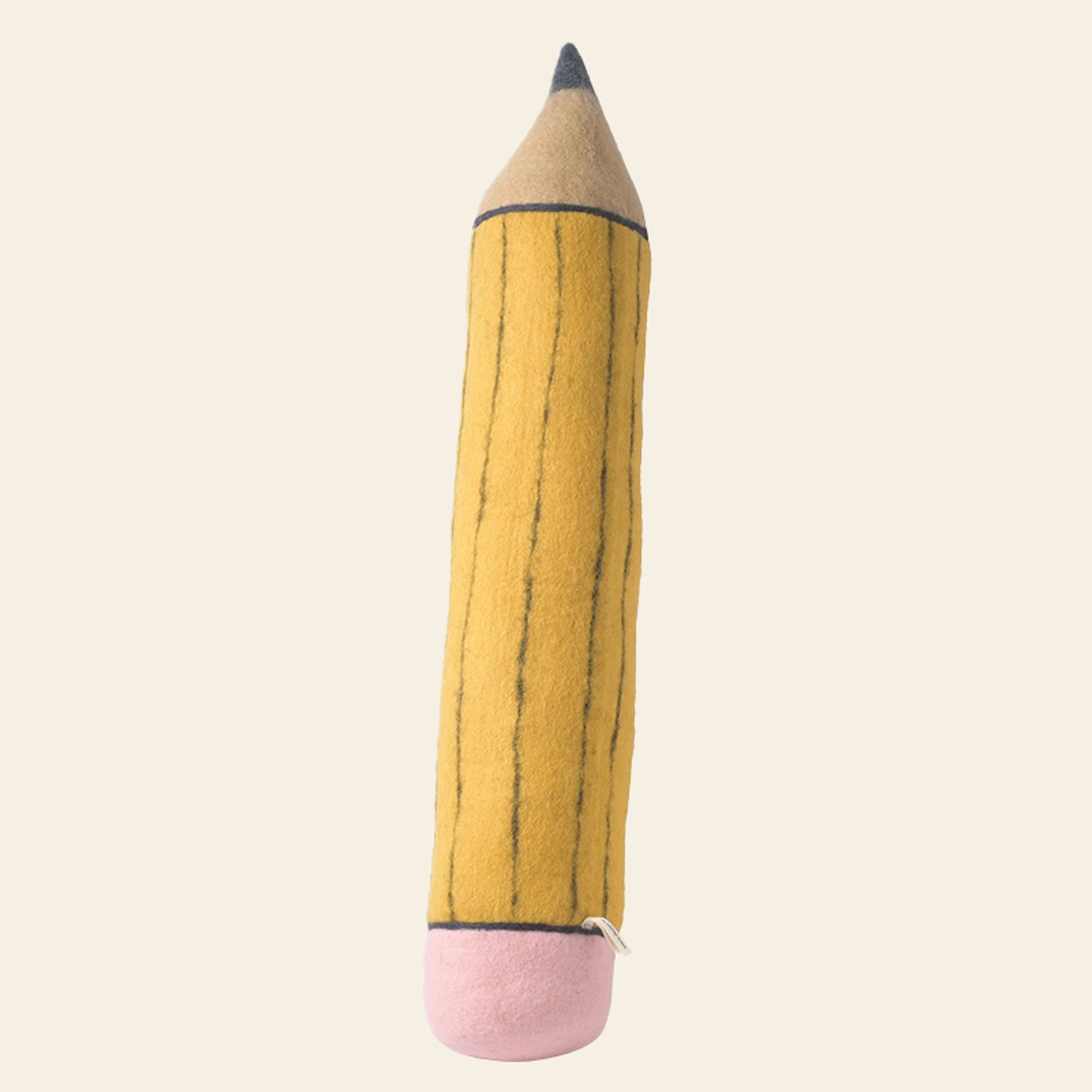Aveva Design Pencil Cushion Ochre