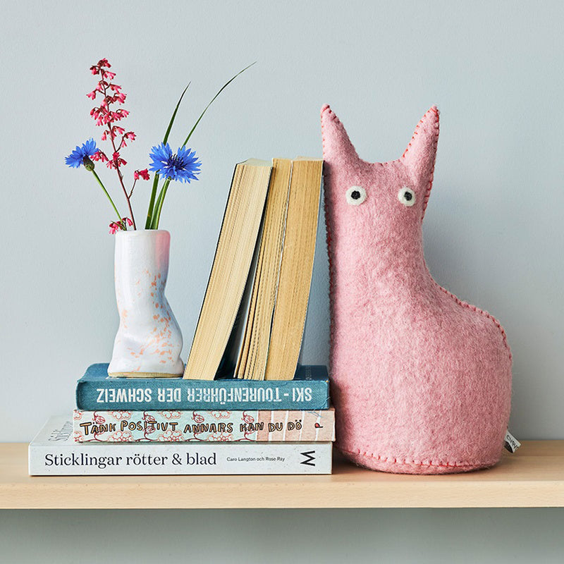 Aveva Design The Curious Cat Door Stop & Bookend