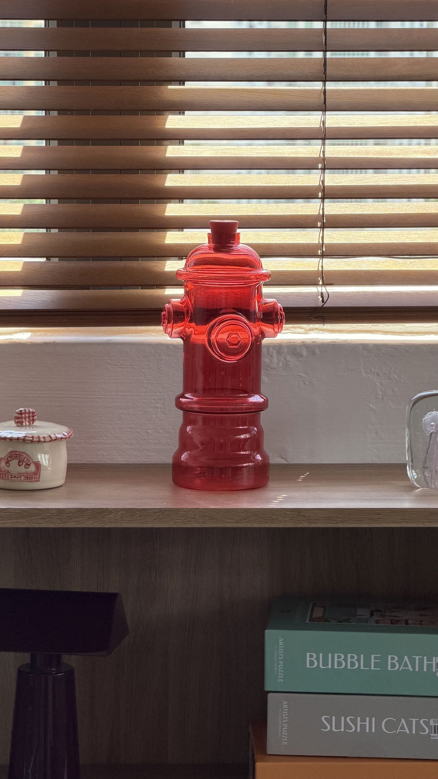 Balvi Hydrant Bottle Red