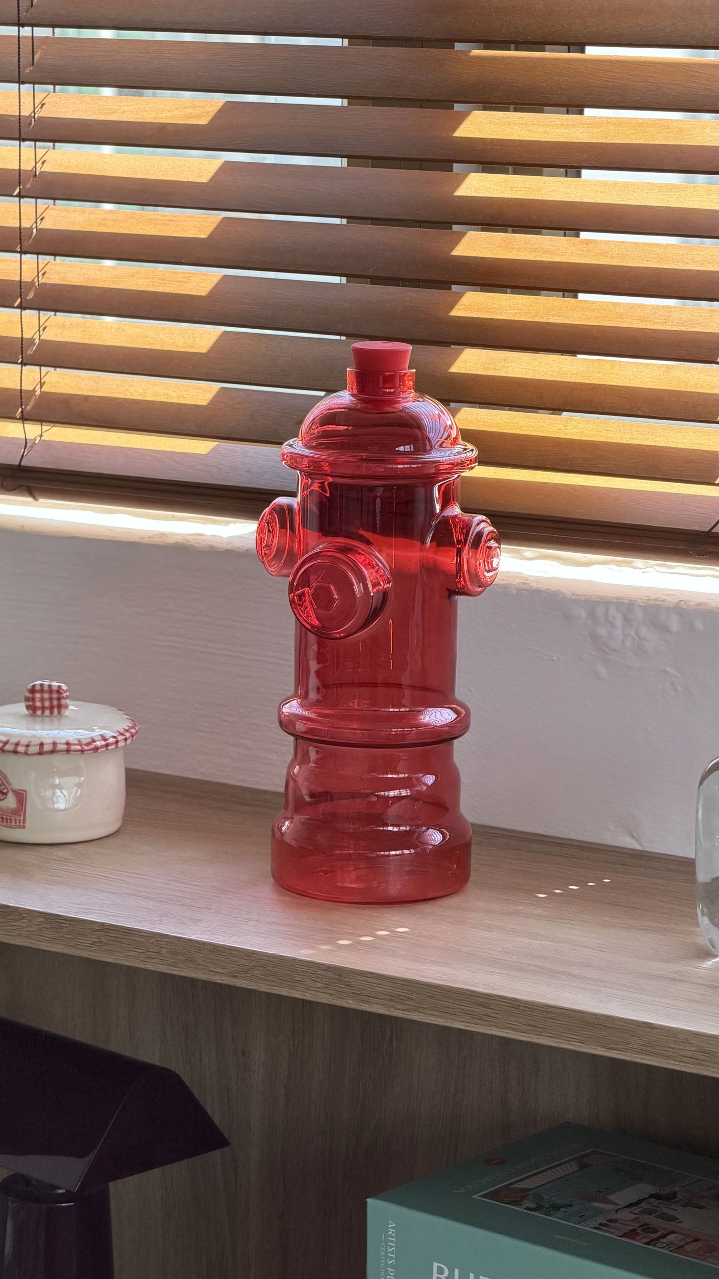 Balvi Hydrant Bottle Red
