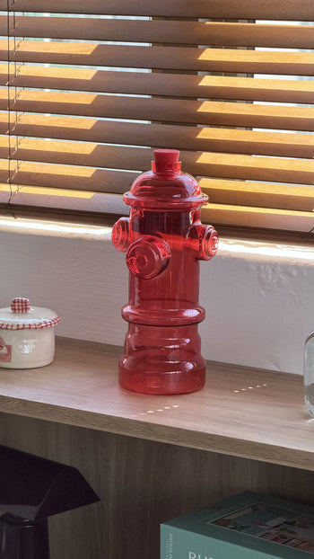 Balvi Hydrant Bottle Red
