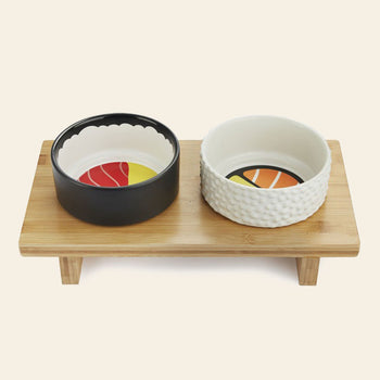 Balvi Komeki Pet Feeder Bowl Set