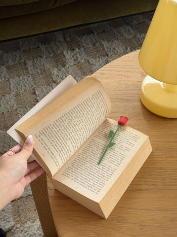 Balvi Language of Flowers Bookmark Rose