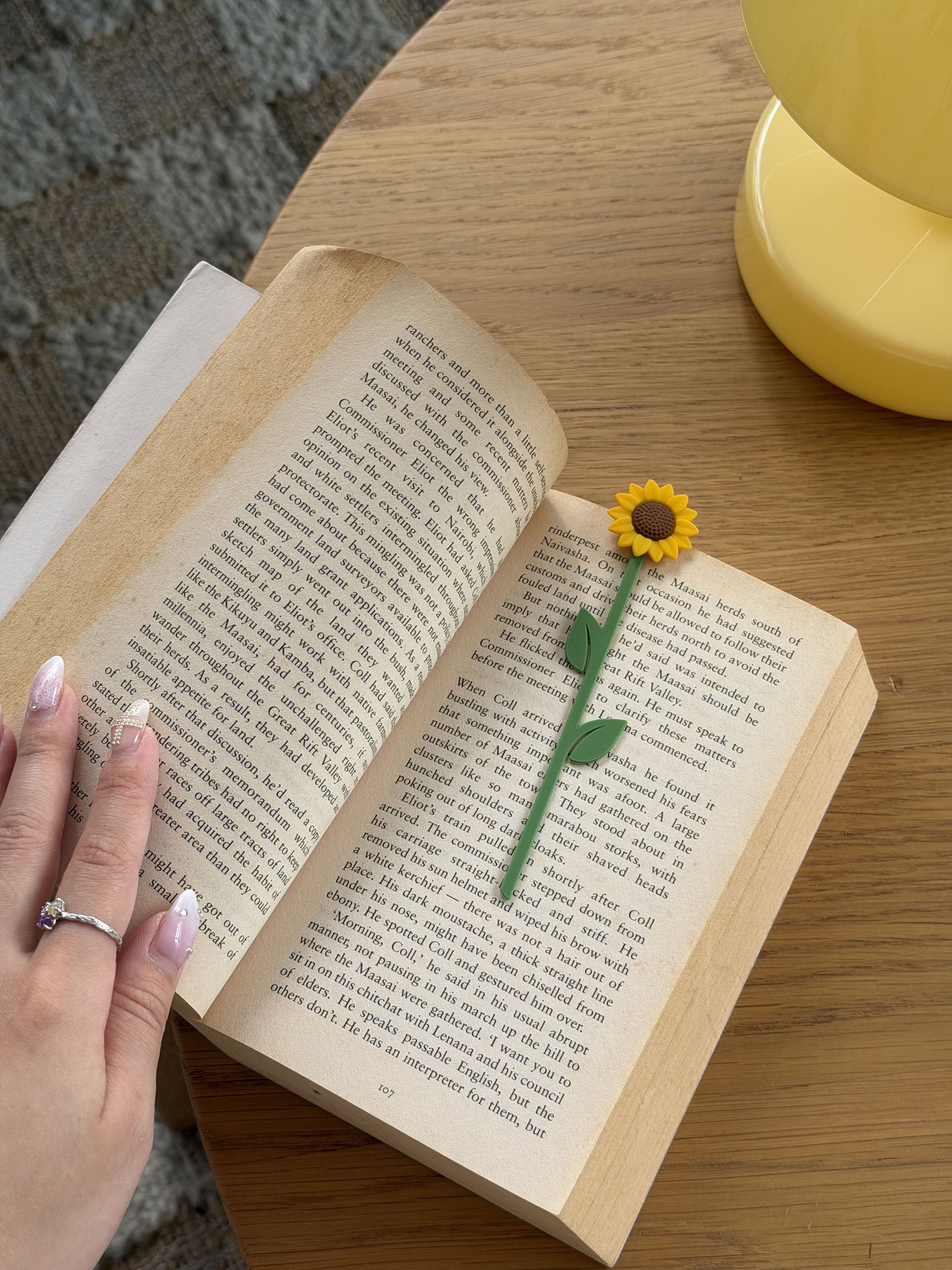 Balvi Language of Flowers Bookmark - Sunflower