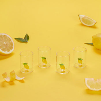 Balvi Lemon Shot Glasses Set of 4