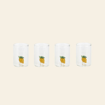 Balvi Lemon Shot Glasses Set of 4