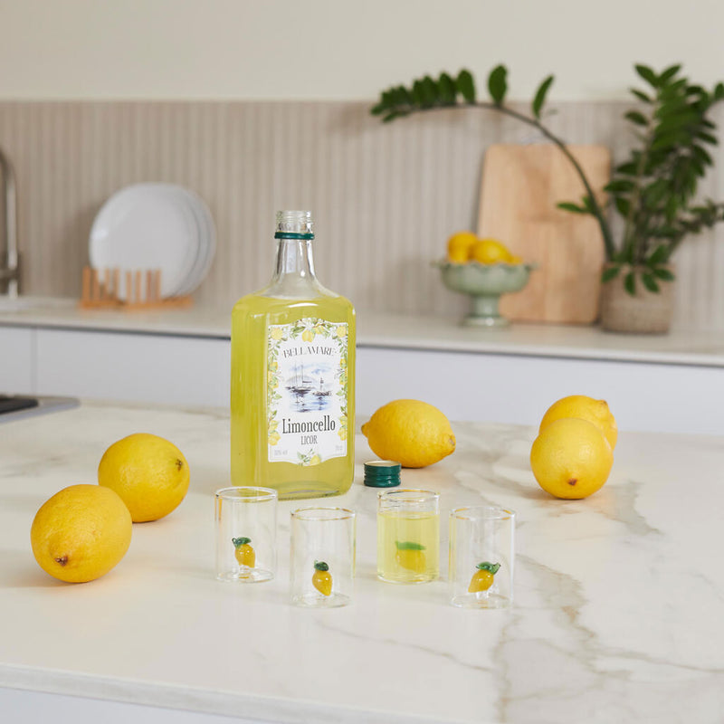 Balvi Lemon Shot Glasses, Set of 4