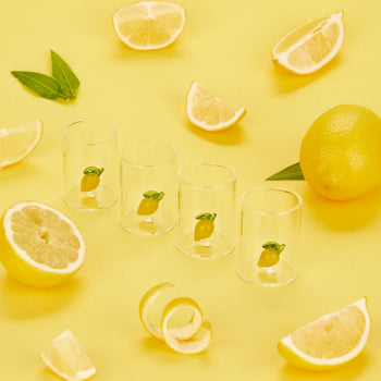 Balvi Lemon Shot Glasses Set of 4
