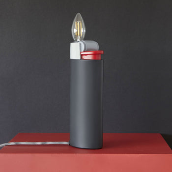 Balvi Lighter Table Lamp Black