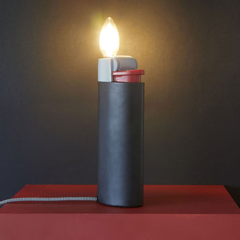 Balvi Lighter Table Lamp Black