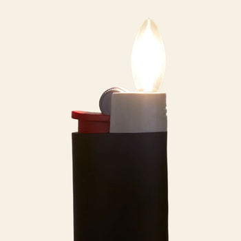 Balvi Lighter Table Lamp Black