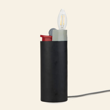 Balvi Lighter Table Lamp Black