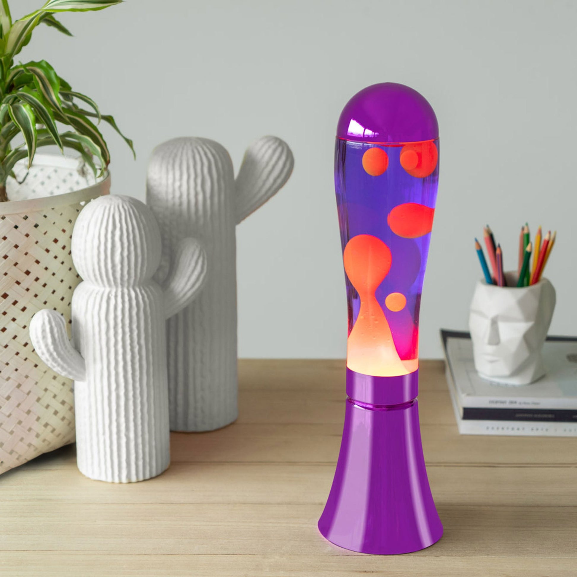 Balvi Magma Lava Lamp Purple/Red