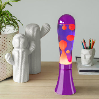 Balvi Magma Lava Lamp Purple/Red