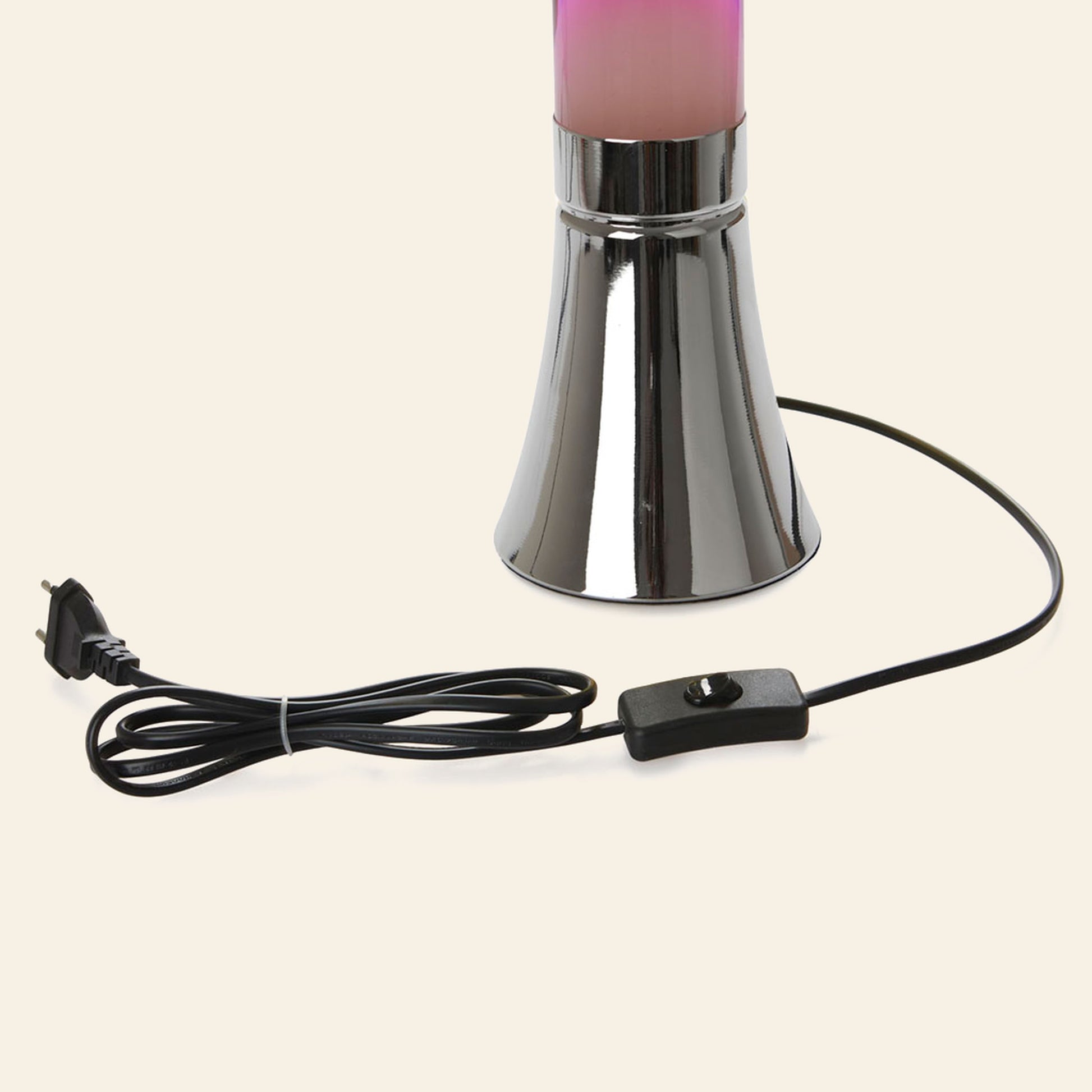 Balvi Magma Lava Lamp Silver/Pink