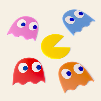 Balvi Pac-Man Coasters Set of 5