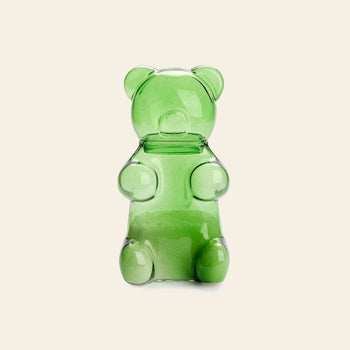 Balvi Yummy Bear Sugar Bowl Green