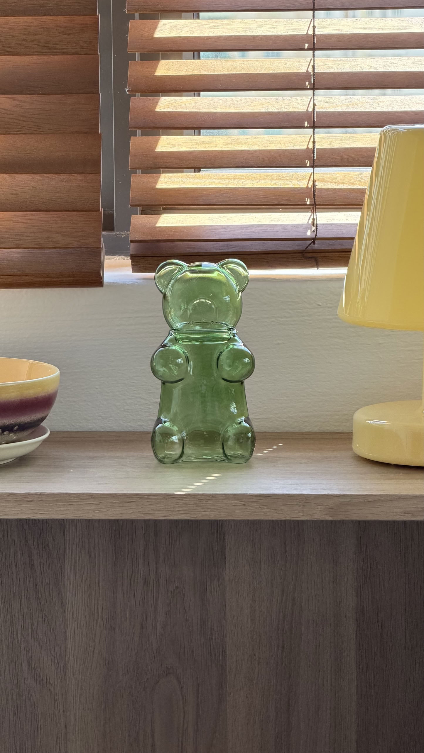 Balvi Yummy Bear Sugar Bowl Green