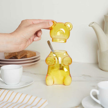 Balvi Yummy Bear Sugar Bowl Yellow