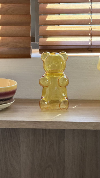 Balvi Yummy Bear Sugar Bowl Yellow