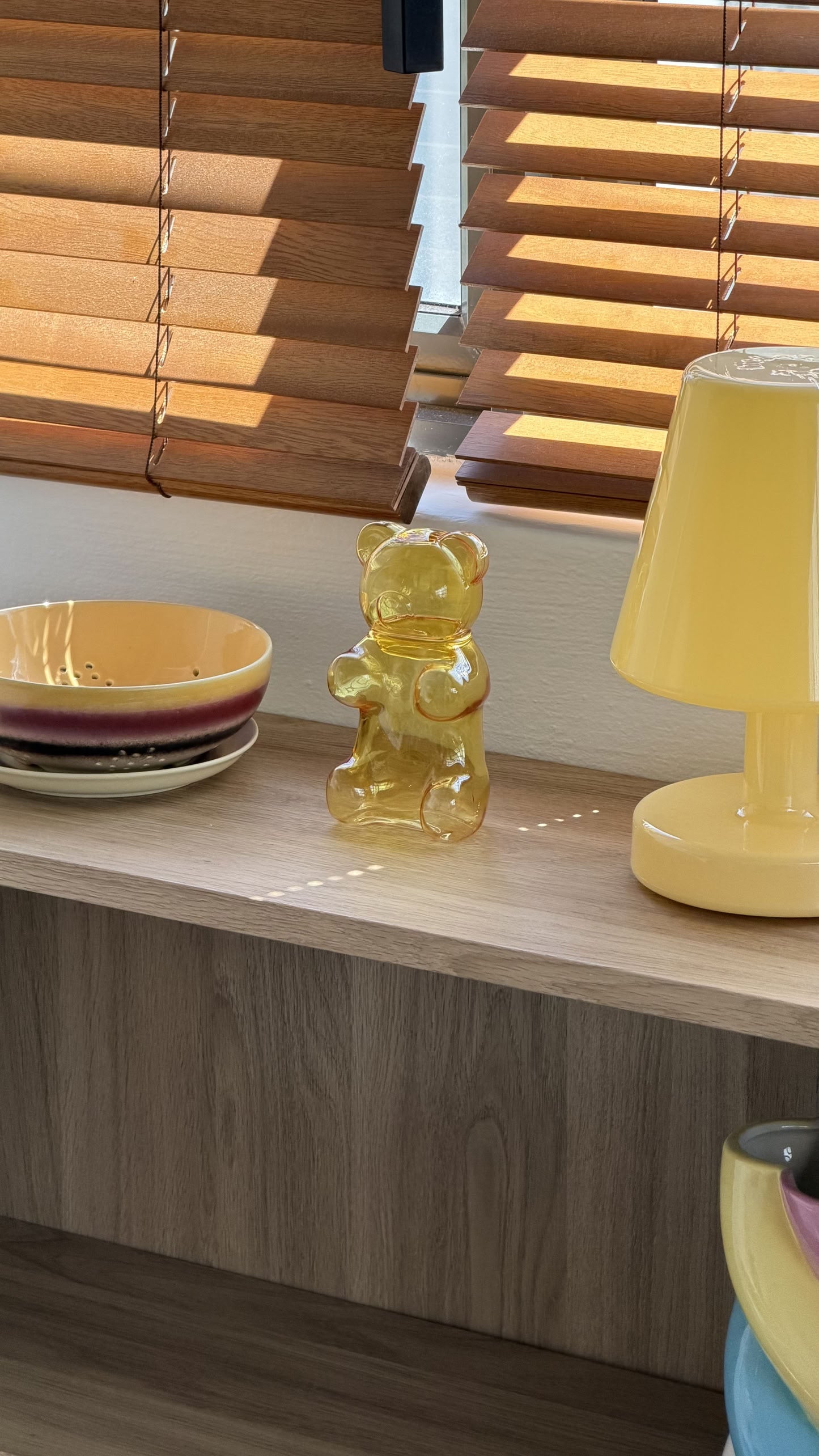 Balvi Yummy Bear Sugar Bowl Yellow