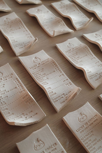 Bernadette Huang Snack Run Receipt Incense Holder