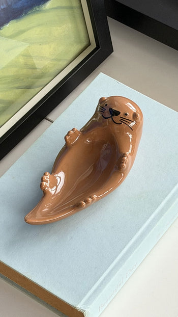 Bitten Baby Otter Trinket Dish